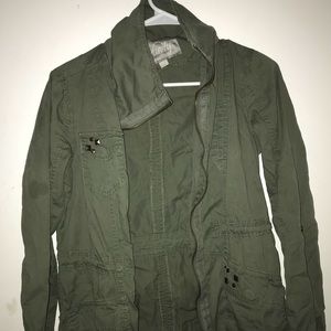 Army green jacket